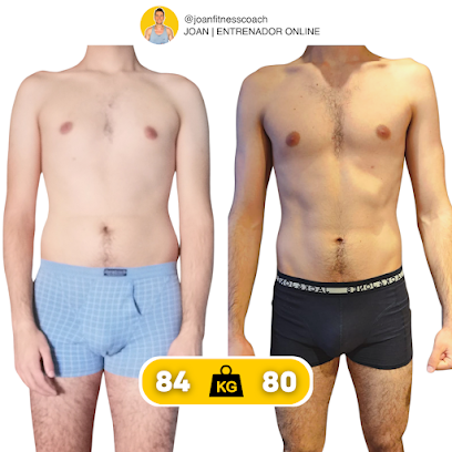 Joan Fitness Coach | Entrenador Personal y Dietista Online