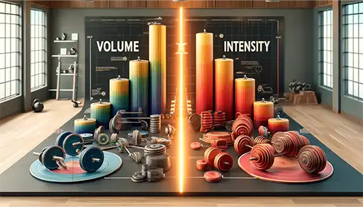 volumen vs intensidad