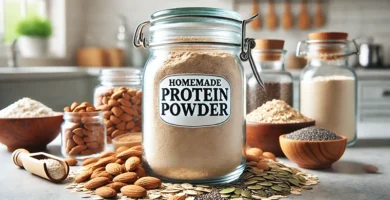 Polvo de proteína casero